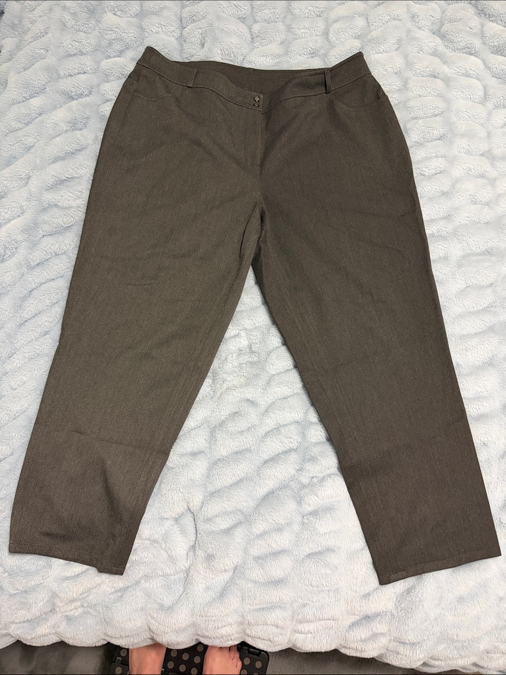 Classic Men's Brown Dress Pants